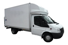 Van Hire Gateshead - Ford Luton 3.5 ton Tail Box Lift Truck - Truck hire Gateshead