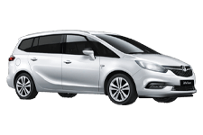 Van Hire Gateshead - Vauxhall Zafira 5 + 2 - Minibus hire Gateshead